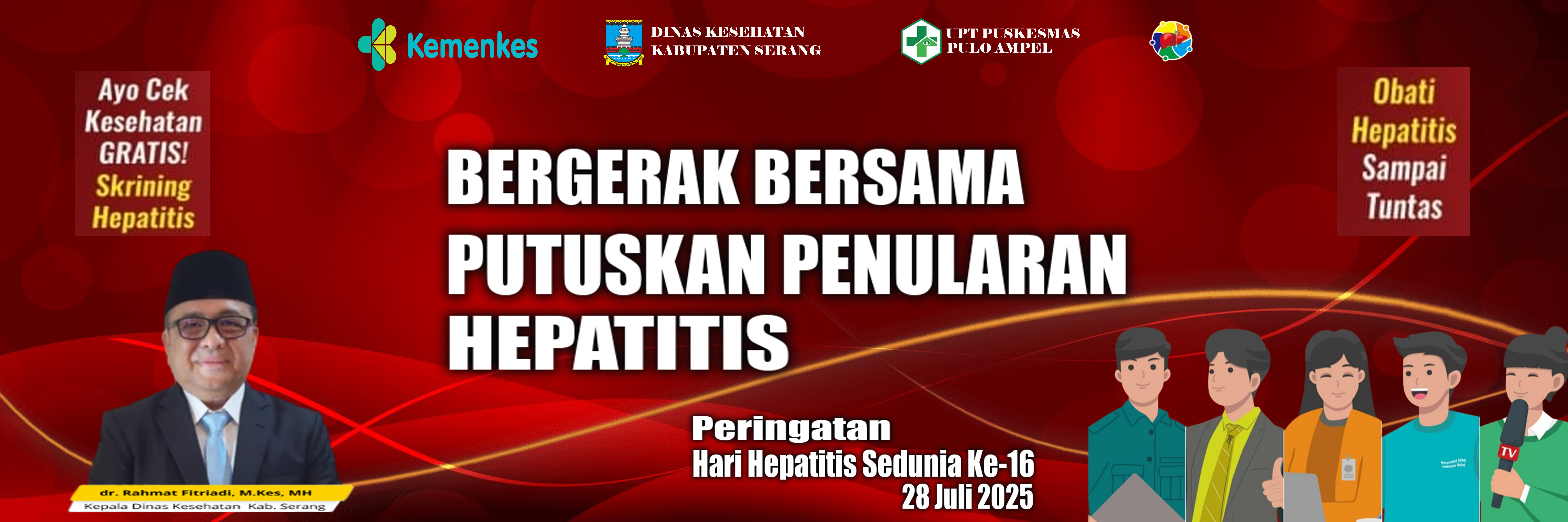 Bergerak Bersama Putuskan Penularan Hepatitis